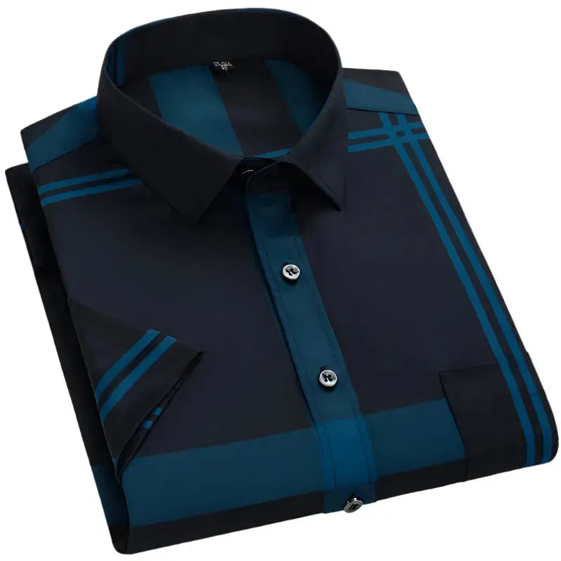 Men's Summer Striped Shirt - Striped Shirt - LeStyleParfait