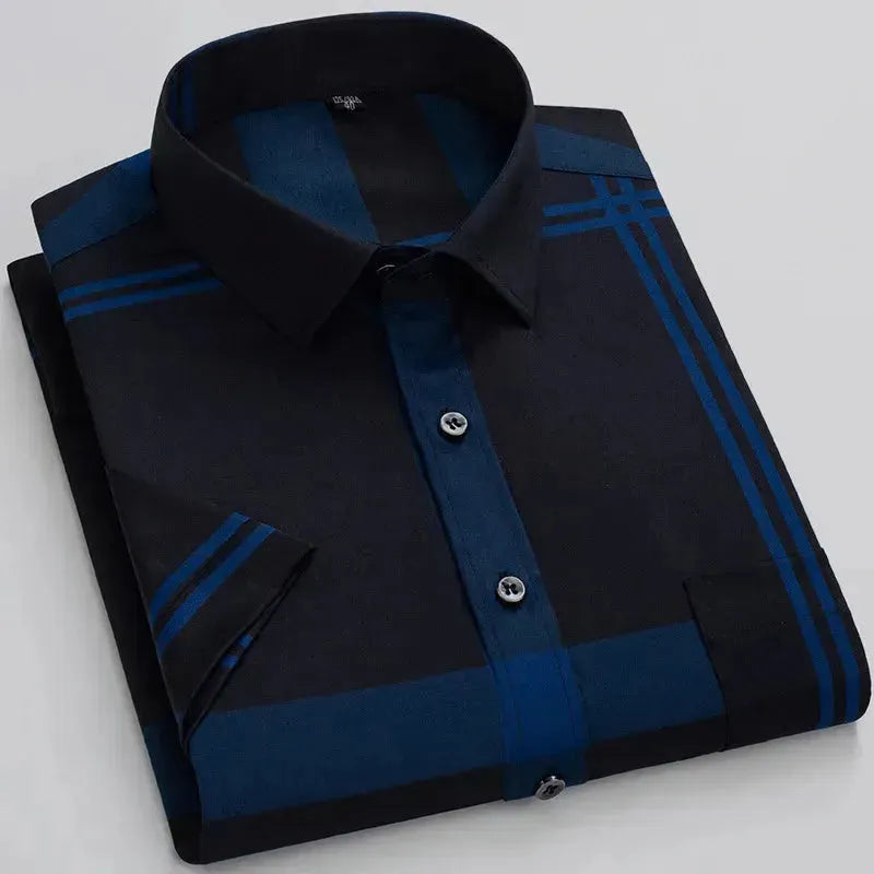 Men's Summer Striped Shirt - Striped Shirt - LeStyleParfait