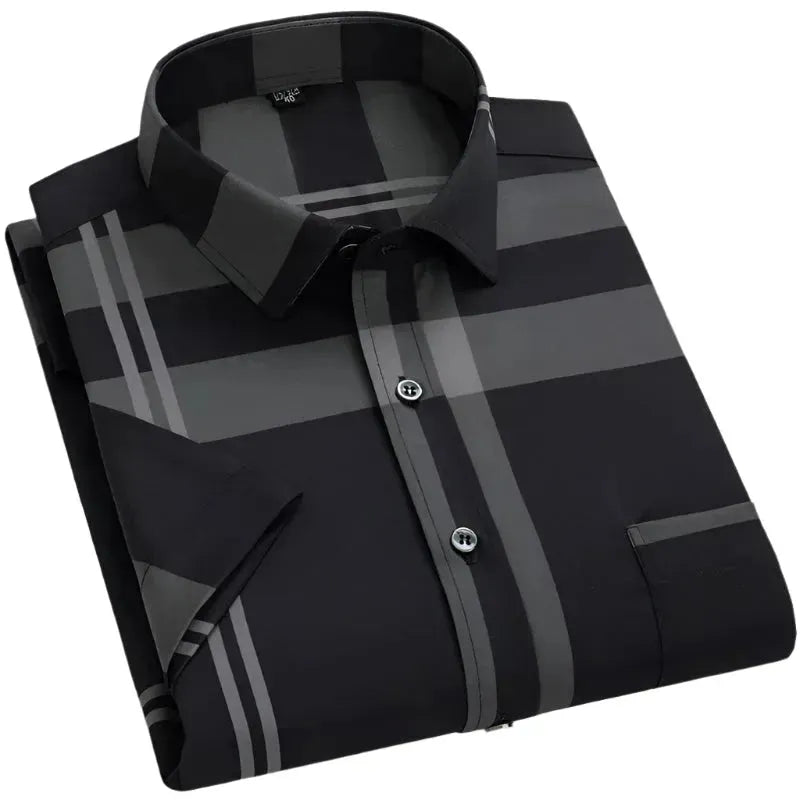 Men's Summer Striped Shirt - Striped Shirt - LeStyleParfait