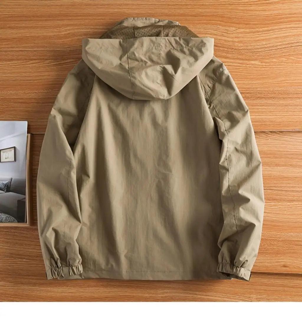 Men's Waterproof Military Windbreaker Jacket - Windbreaker Jacket - LeStyleParfait