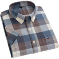 Men's Big Box Check Shirt-Men Shirts-LeStyleParfait