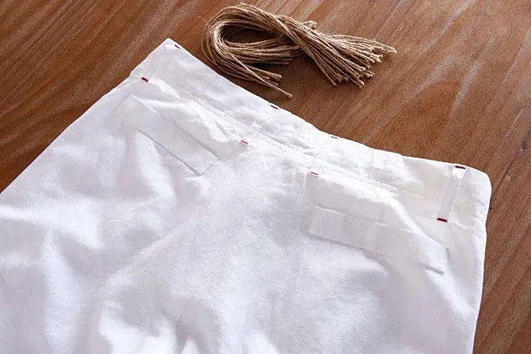 Capri Linen Pants For Men - Linen Pants - LeStyleParfait