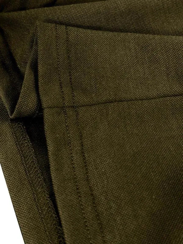 LeStyleParfait Men's T-Shirts Casual V-Neck Plain-Solid Long Sleeves-