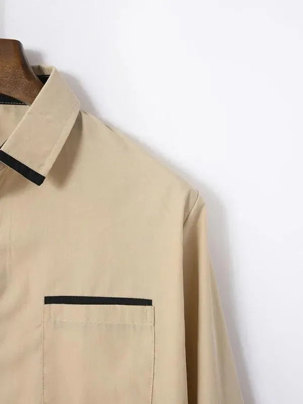 Men's Plain Casual Shirt - Casual Shirt - LeStyleParfait