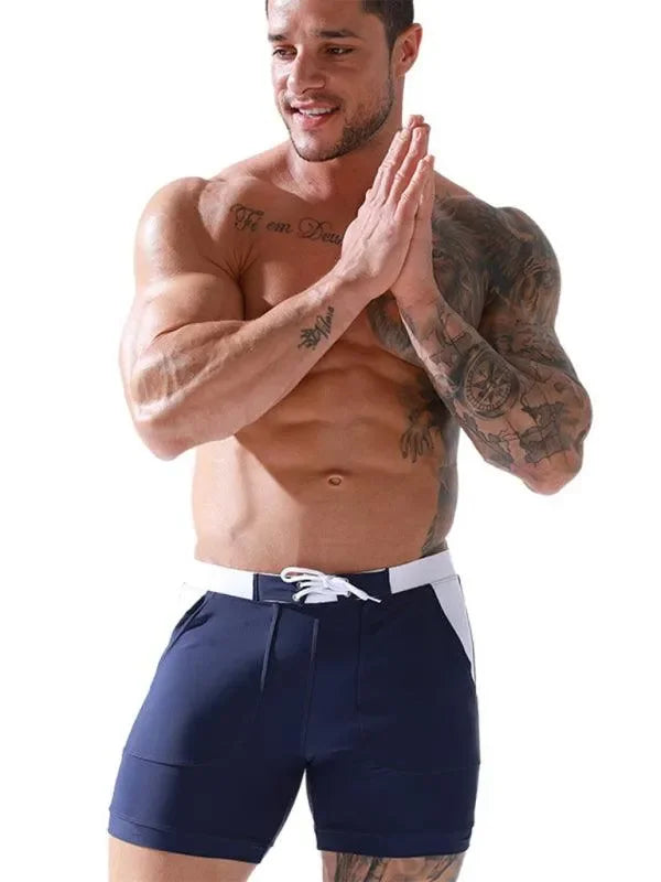 Buy Men's Pocket Lined Tethered Swim Shorts exclusive at-