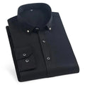 Men's Refined Cotton Dress Shirt-Men Shirts-LeStyleParfait