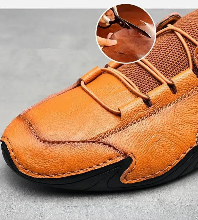 Men's Sneakers - Low-Top Loafer Sneakers - Slip-On Spring-Summer Shoes