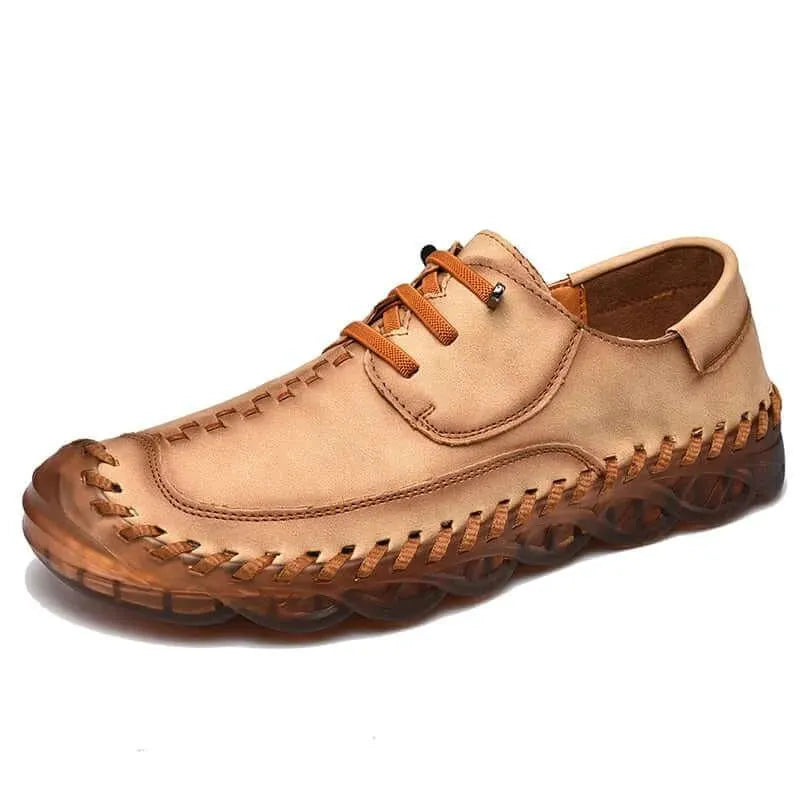 Mido Fashion Leather Slip-On Shoes - Casual Shoes - LeStyleParfait
