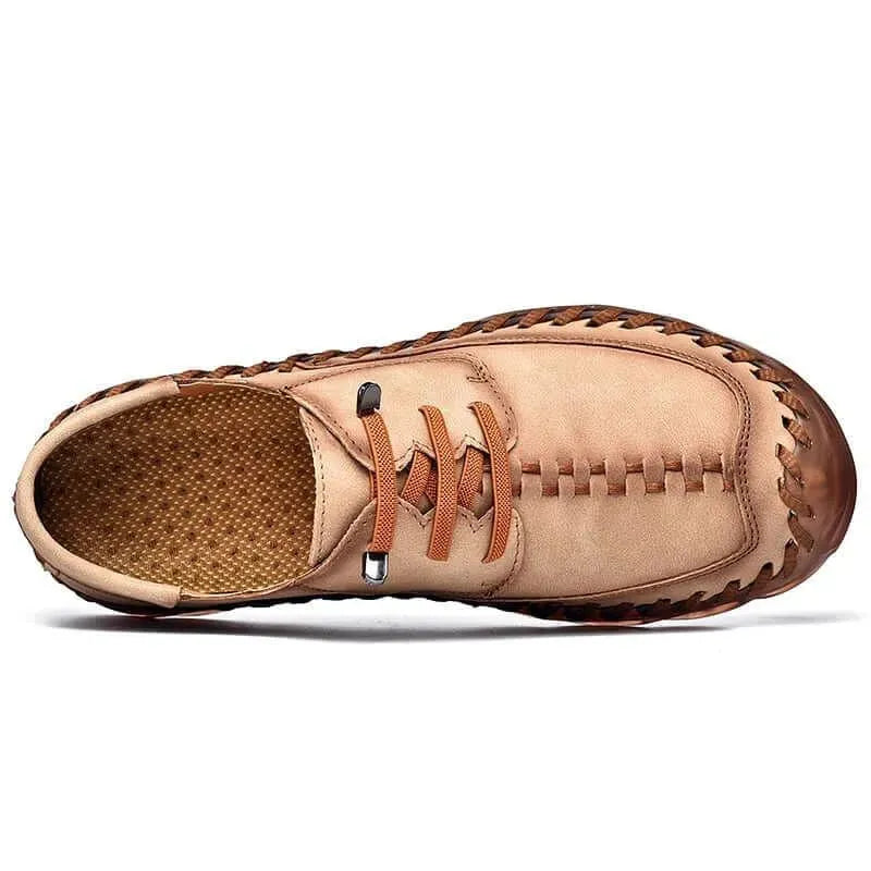 Mido Fashion Leather Slip-On Shoes - Casual Shoes - LeStyleParfait