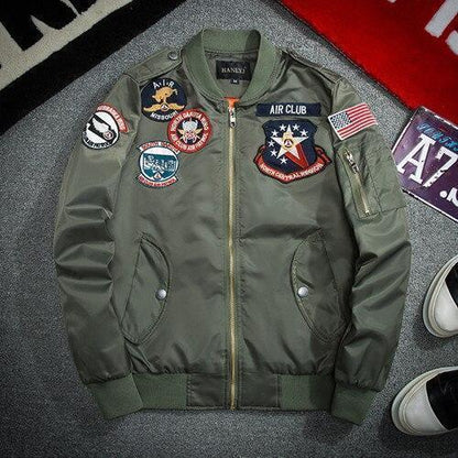 Military Commander Bomber Jacket - Bomber Jacket - LeStyleParfait