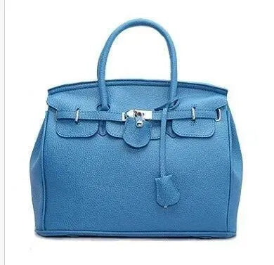 Minimalist Leather Handbag - Handbag - LeStyleParfait