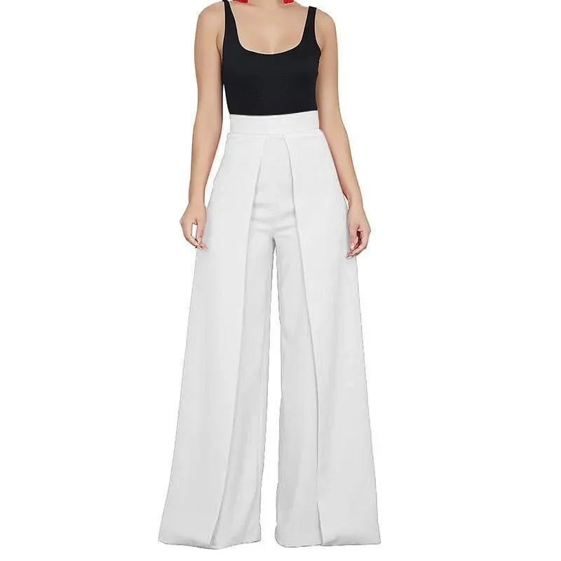 LeStyleParfait Women Pants Plain-Solid Women's Zipper Polyester-Women Pants