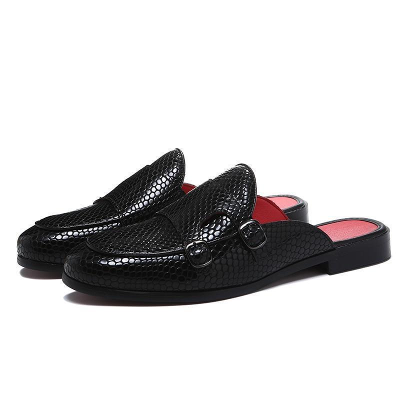 Monk Strap Slip-On Sandals - Sandals - LeStyleParfait