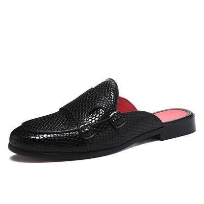 Monk Strap Slip-On Sandals - Sandals - LeStyleParfait