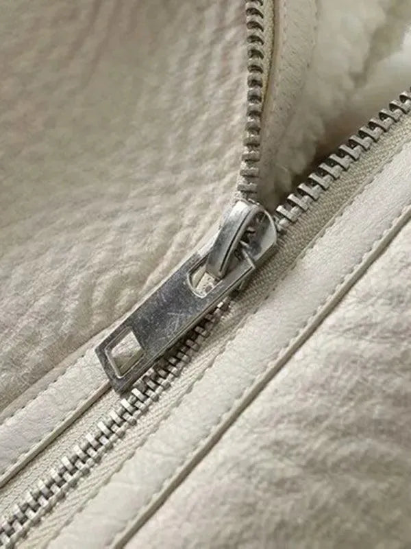 Motorcycle Short Fur Winter Jacket - Winter Jacket - LeStyleParfait