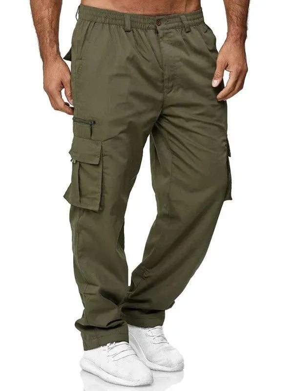 Multi-Pocket Loose Men Cargo Pants - Cargo Pants - LeStyleParfait