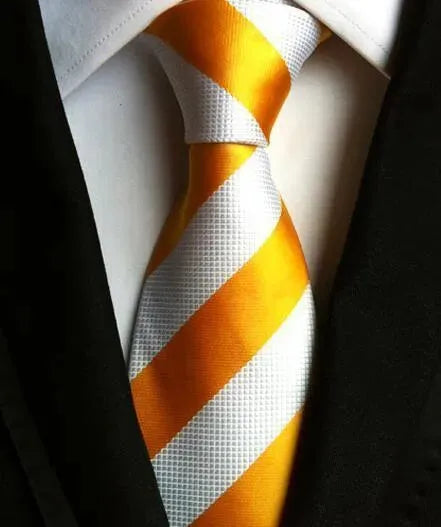 No Time Wasted Silk Necktie - Necktie | LeStyleParfait-Necktie