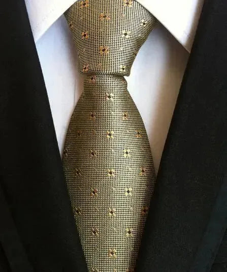 No Time Wasted Silk Necktie - Necktie | LeStyleParfait-Necktie