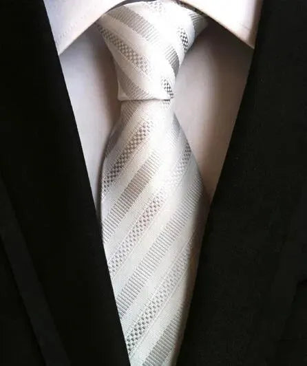 No Time Wasted Silk Necktie - Necktie | LeStyleParfait-Necktie