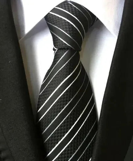 No Time Wasted Silk Necktie - Necktie - LeStyleParfait