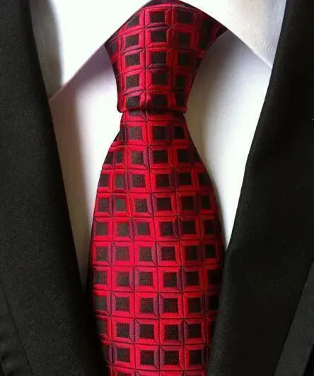 No Time Wasted Silk Necktie - Necktie - LeStyleParfait