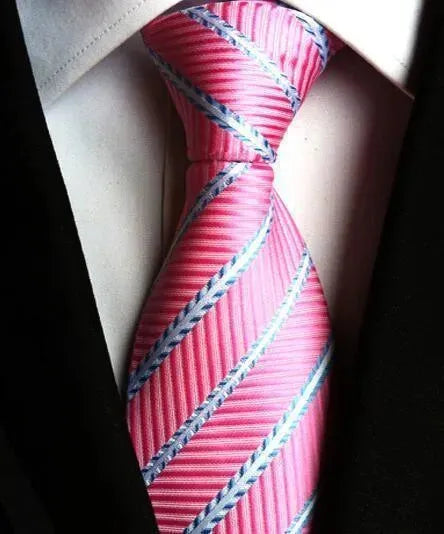 No Time Wasted Silk Necktie - Necktie - LeStyleParfait