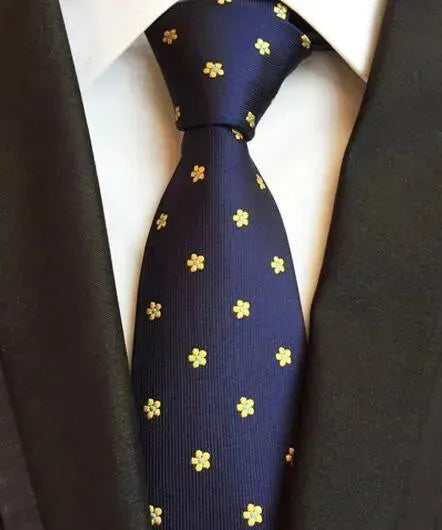 No Time Wasted Silk Necktie - Necktie - LeStyleParfait