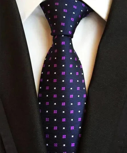 No Time Wasted Silk Necktie - Necktie - LeStyleParfait