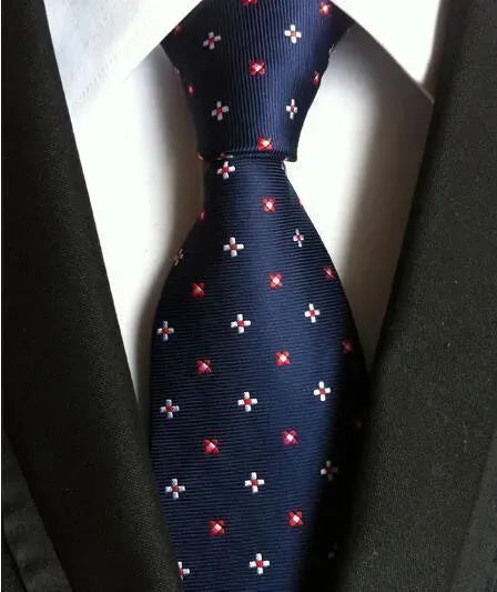 No Time Wasted Silk Necktie - Necktie | LeStyleParfait-Necktie