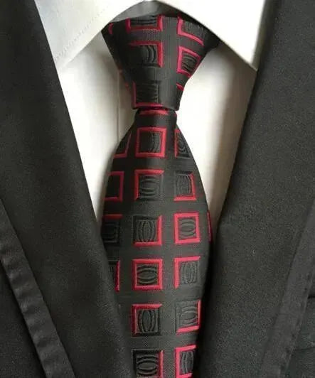 No Time Wasted Silk Necktie - Necktie | LeStyleParfait-Necktie