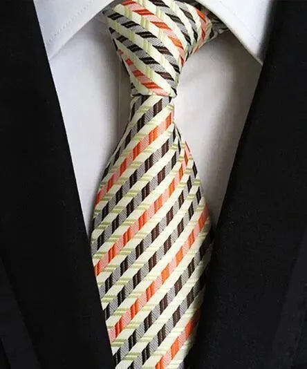 No Time Wasted Silk Necktie - Necktie | LeStyleParfait-Necktie