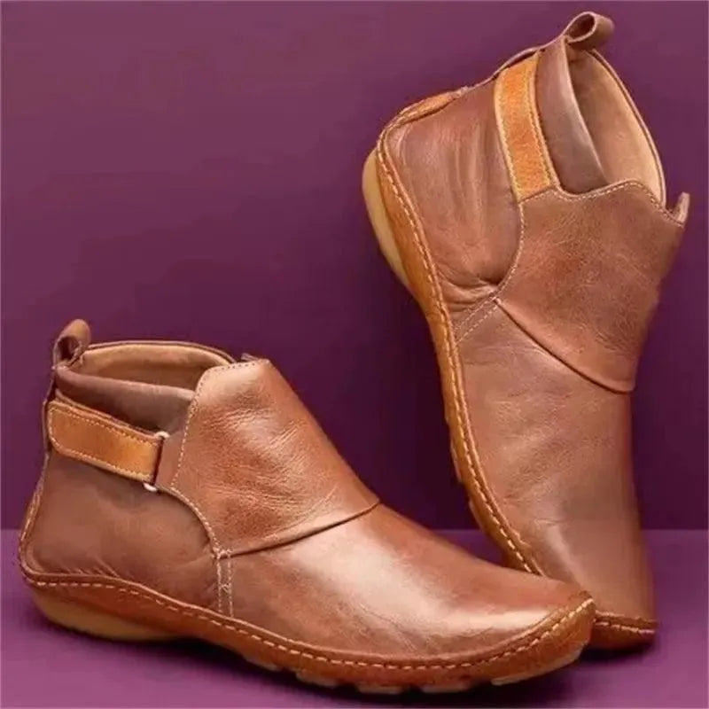 Non-Slip Casual Waterproof Women Ankle Boots - Ankle Boots - LeStyleParfait