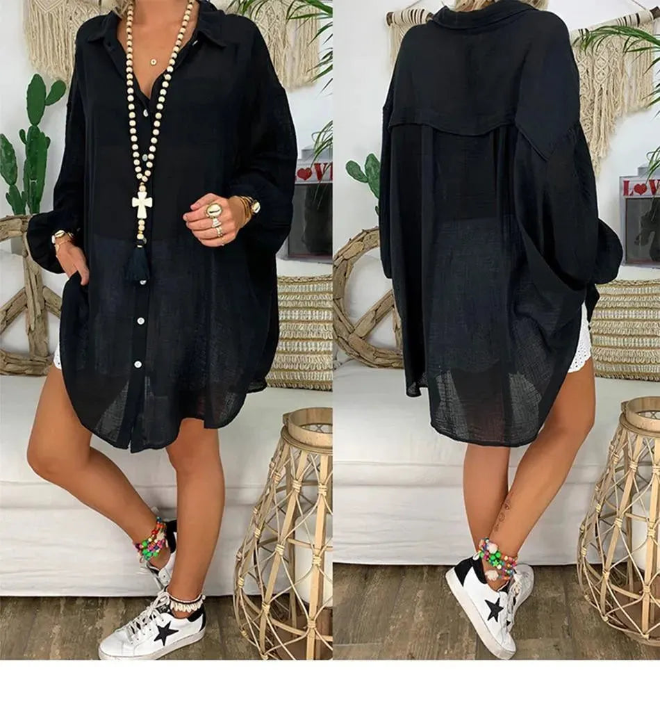On The Low Tunic Top - Blouse - LeStyleParfait