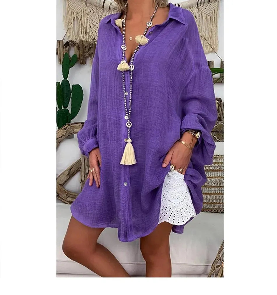 On The Low Tunic Top - Blouse - LeStyleParfait