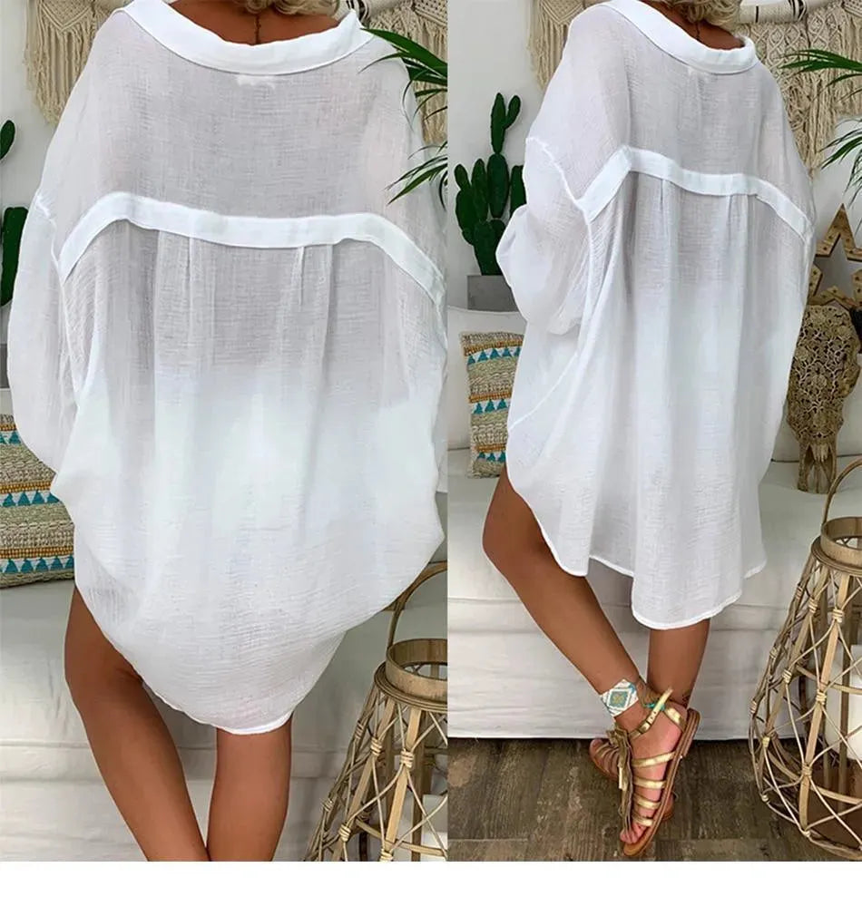 On The Low Tunic Top - Blouse - LeStyleParfait