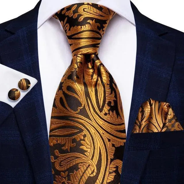 Paisley Men Wedding Neckties - Necktie | LeStyleParfait-Necktie