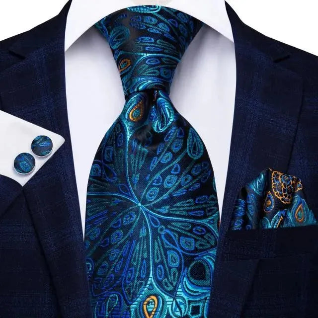 Paisley Men Wedding Neckties - Necktie | LeStyleParfait-Necktie