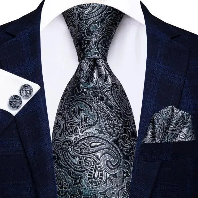 Paisley Men Wedding Neckties - Necktie | LeStyleParfait-Necktie