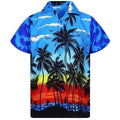 Palm Tree Hawaiian Shirt For Men-Men Shirts-LeStyleParfait