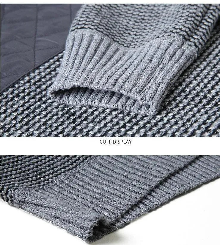 Parka-Casual Cardigan Sweaters For Men - Cardigan Sweater - LeStyleParfait