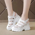 Party Shinny Wedge Sandals - Wedge Shoes - LeStyleParfait