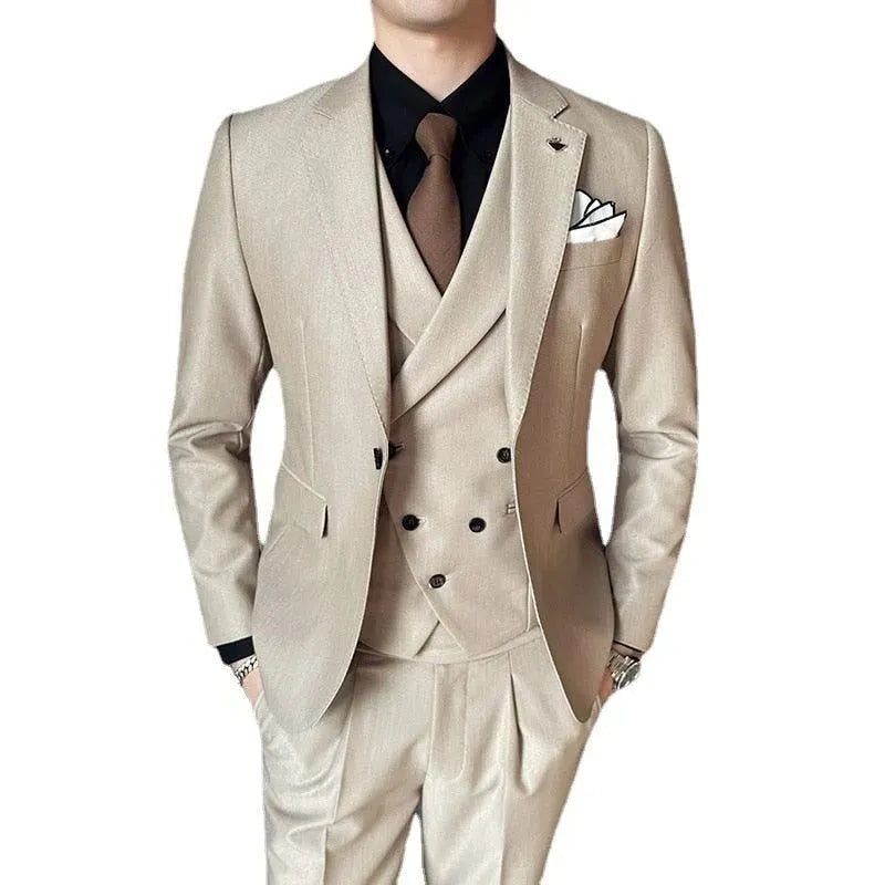 Pietro Formal Business Suit - Three Piece Suit - LeStyleParfait