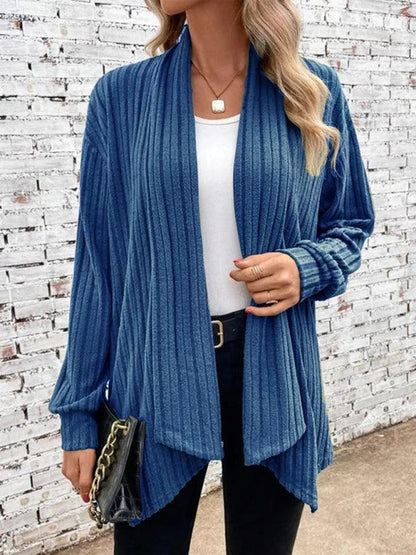 Pit lapel Loose Women Cardigan Sweater - Cardigan Sweater - LeStyleParfait