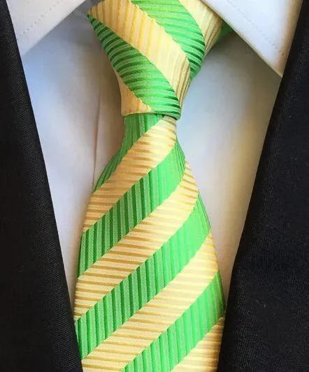 Plaid Striped Silk Men Neckties - Necktie | LeStyleParfait-Necktie