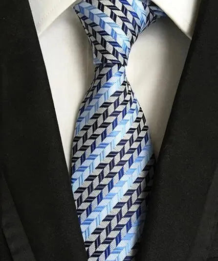 Plaid Striped Silk Men Neckties - Necktie | LeStyleParfait-Necktie