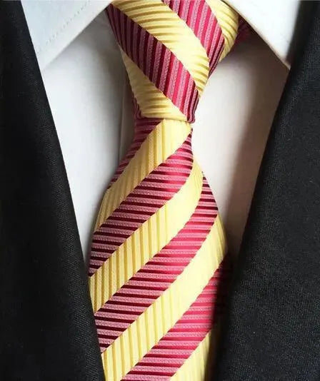 Plaid Striped Silk Men Neckties - Necktie | LeStyleParfait-Necktie