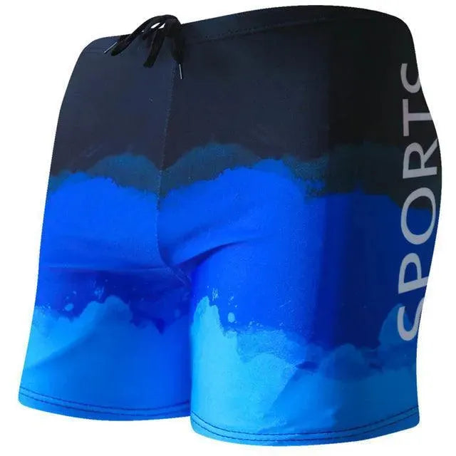 Printed Beach Shorts Trunk - Swim Trunk - LeStyleParfait