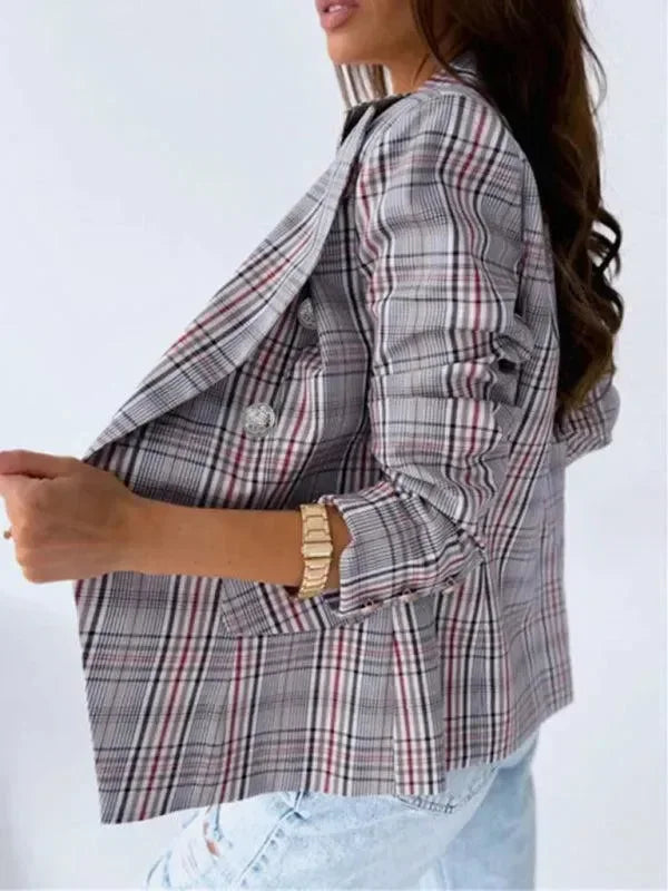 Printed Long Sleeve Women Coat - Coat - LeStyleParfait