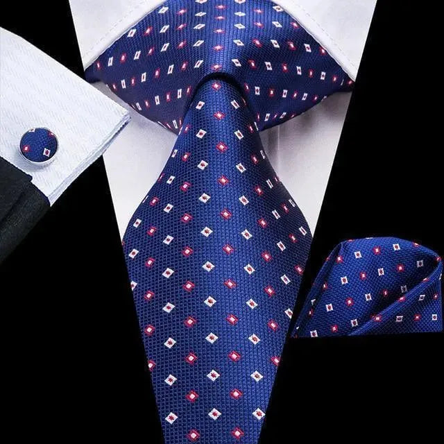 Pure Dedication Cufflink Necktie Set - Necktie | LeStyleParfait-Necktie