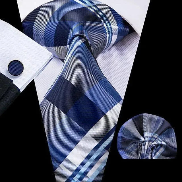 Pure Dedication Cufflink Necktie Set - Necktie | LeStyleParfait-Necktie